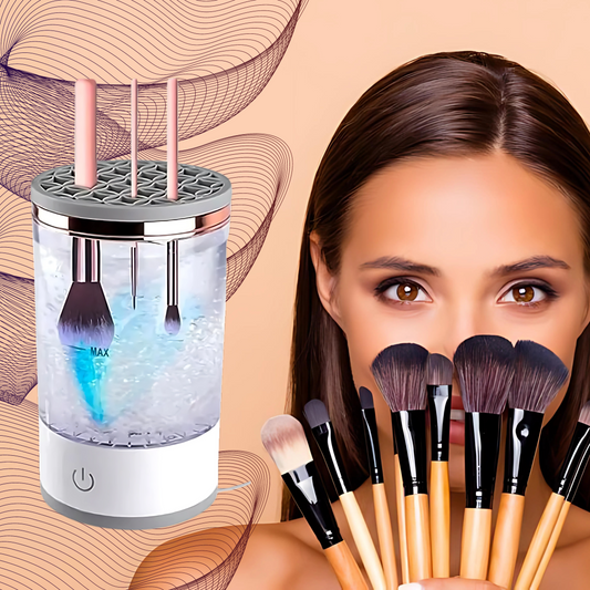 BrushCare™ - Limpiador Eléctrico Brochas Maquillaje