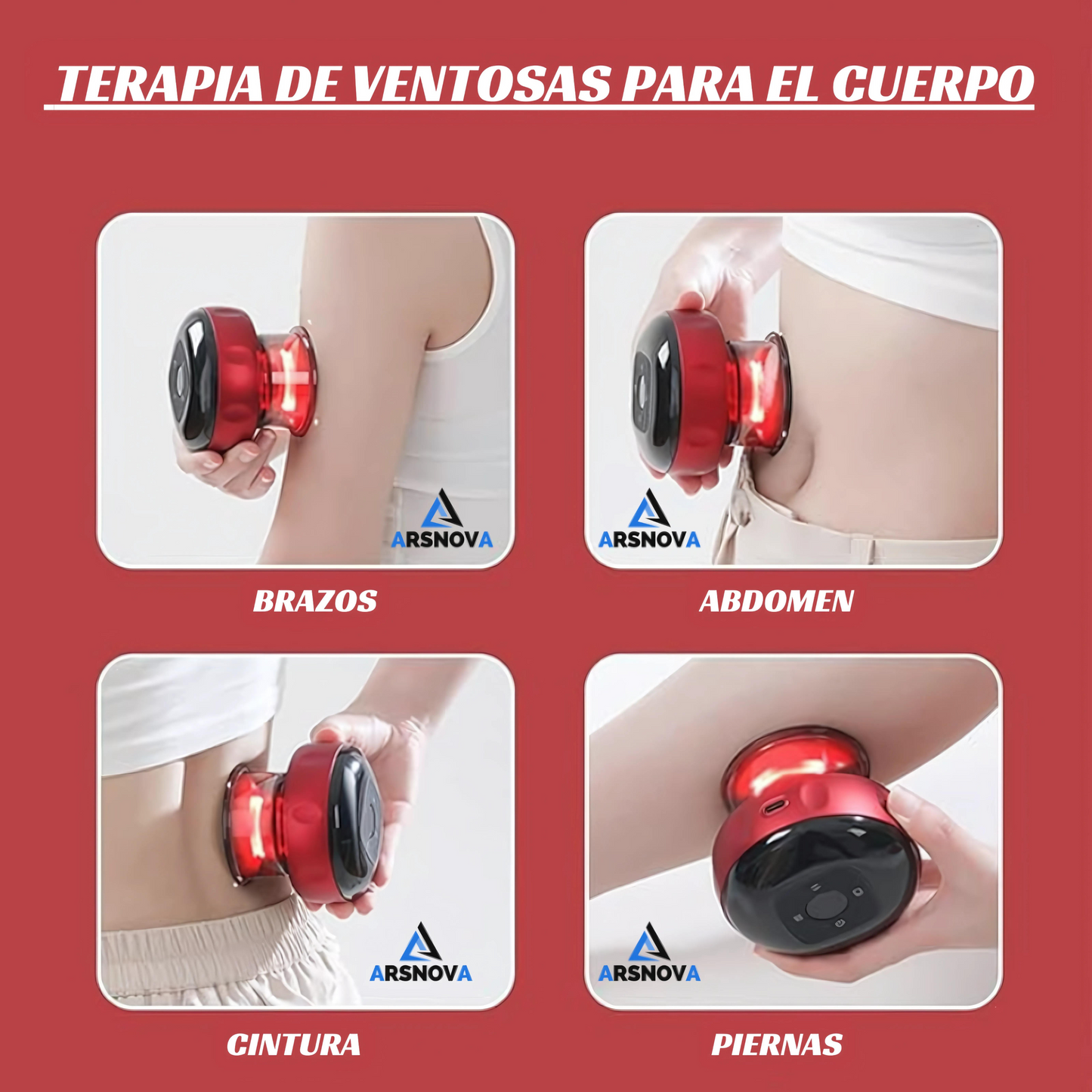 CuppingRelief™ - Masajeador Eléctrico de Ventosas